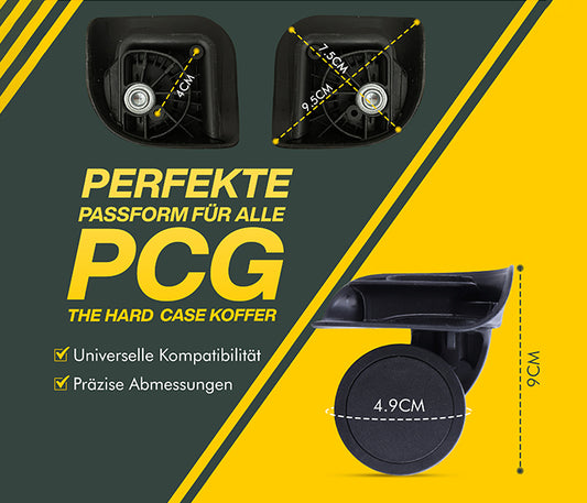 PCG THE HARD CASE-Ersatzräder